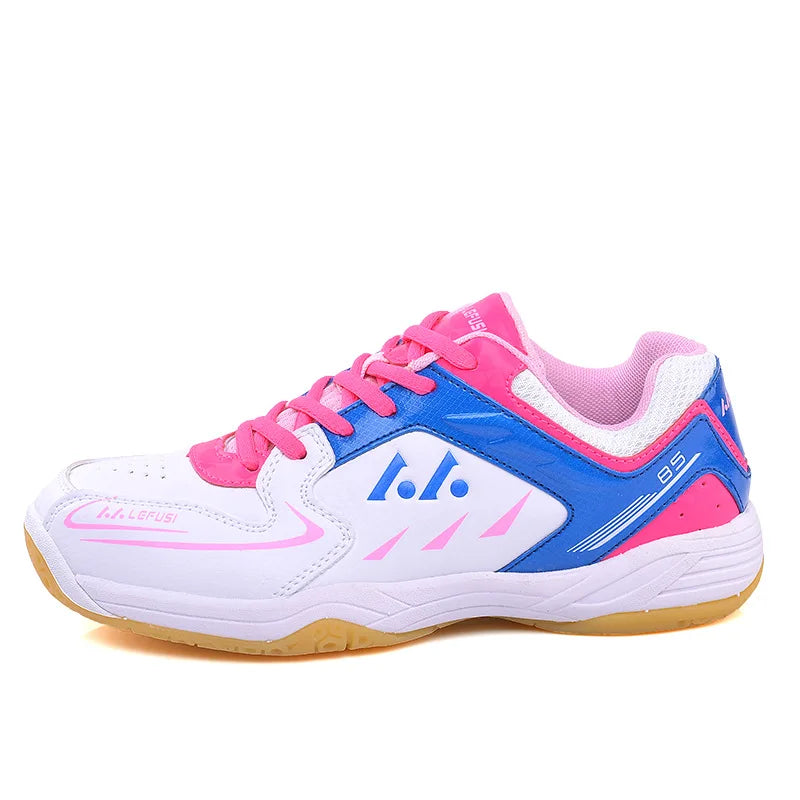 Sapatos de badminton para competição profissional, para homem e mulher, sapatos desportivos unissexo, sapatos de ténis, leves, ténis de mesa