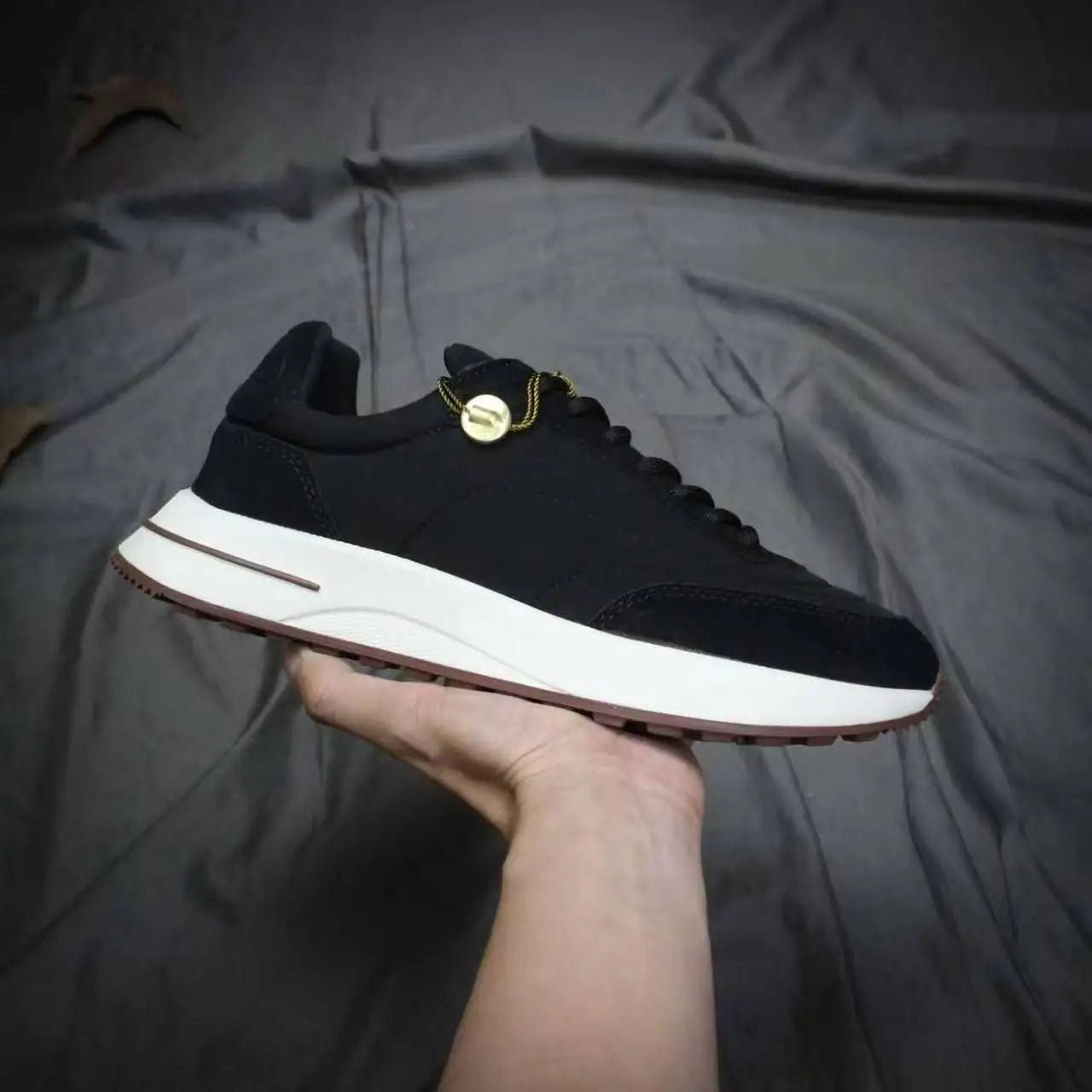 Men's Pure Original B30-8 Sports Shoes Fashionable Casual All-Match Running Shoes Laced Breathable Anti-Slip Sports Leisure Runn