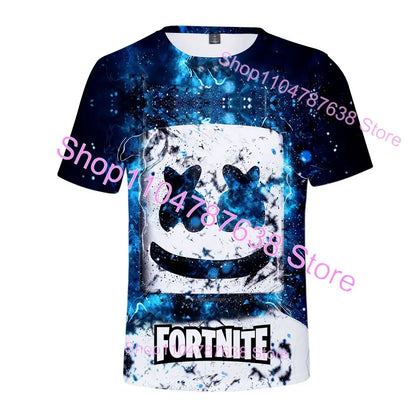 Letné tričko Raven Ultima Knight F-Fortnite s 3D potlačou Banana Peely Pánske tričko Battle Royale Hry Tričká Narodeninové darčeky