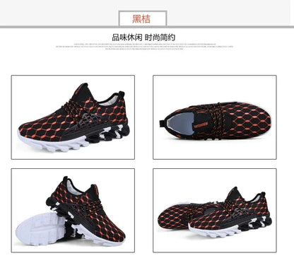 Men's Sports Shoes Breathable Casual Walking Shoes Men's Fashion Clothing Tennis Sports Shoes