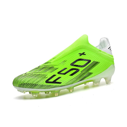 Chaussures de football F50 pour hommes, crampons d'entraînement rapides, chaussures de football antidérapantes pour extérieur, Chuteira Campo 35-45