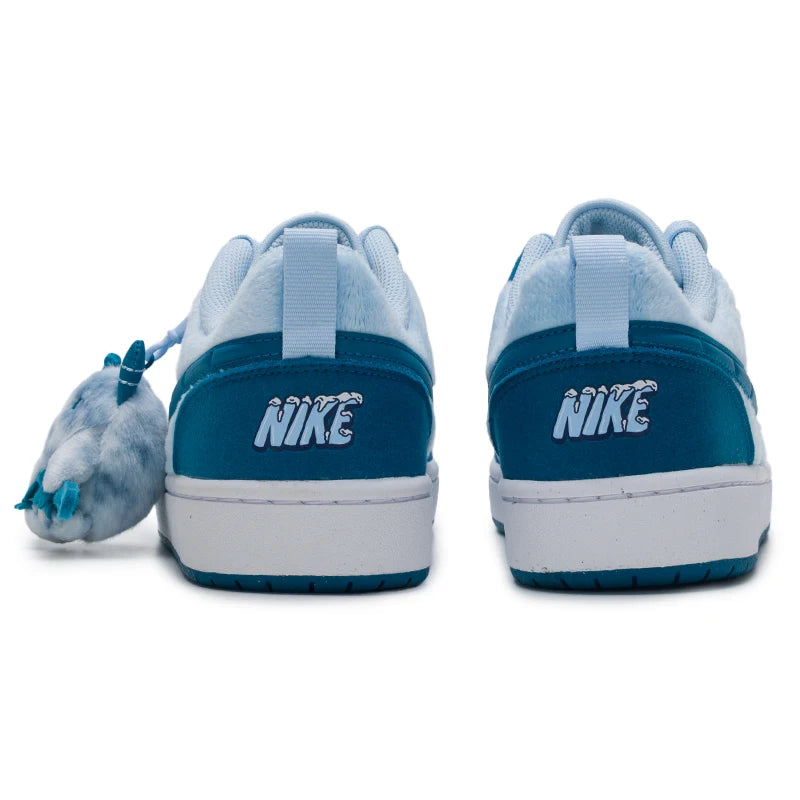 Nike Women's Shoes Court Borough Low (Gs) Sports Shoes, Fashionable and Comfortable Low-Top Sneakers, Wear-Resistant Casual Shoes Im7167-441
