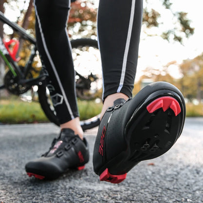New Cycling Shoes MTB Cycling Men's Sports Shoes Self-Locking Speed Road Cycling Sports Shoes Women's SPD Cleats Cycling Shoes