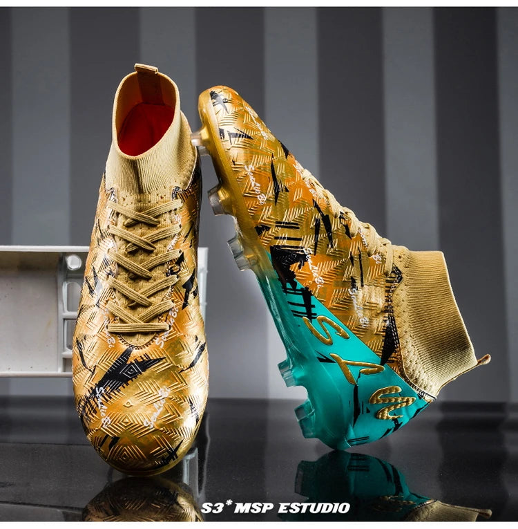 Professional Football Boots Men Soccer Shoes Society Football Cleats FG Ultralight Training Soccer Sneakers Outdoor Sports Shoe