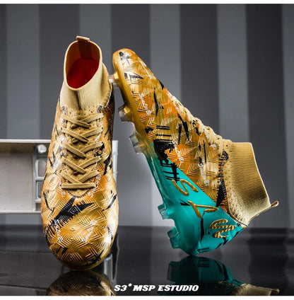Professional Football Boots Men Soccer Shoes Society Football Cleats FG Ultralight Training Soccer Sneakers Outdoor Sports Shoe