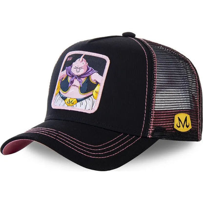 High Quality Dragon Ball Z Styles Anime Son Goku Cotton New Baseball Cap Men Women Hip Hop Dad Adjustable Mesh Hat Trucker Hat
