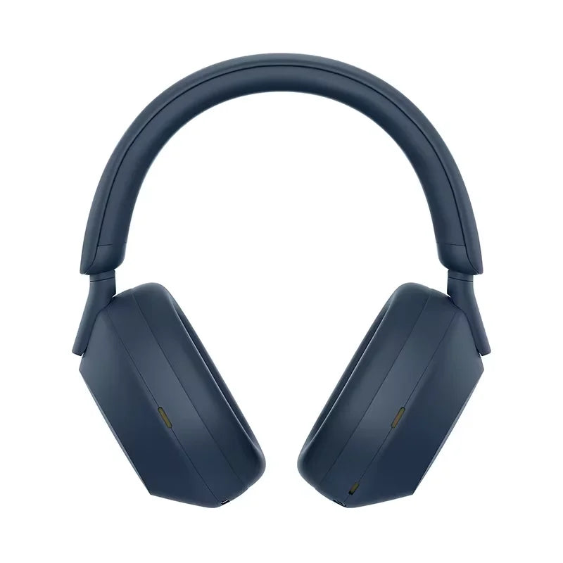 Casque sans fil Sony WH-1000XM5 d'origine, Bluetooth, réduction de bruit, audio haute résolution, batterie 30h, casque supra-auriculaire