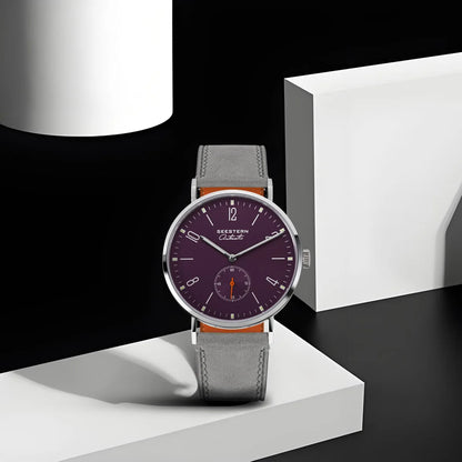 SEESTERN 2024 New Men Watch Automatic Business Wristwatches ST1701 Movement Ultra Thin Clock Top Brand Luxury  Fashion Casual