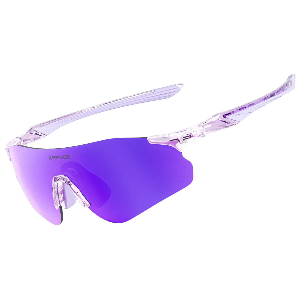 Kapvoe Neue Outdoor-Lauf- und Fahrradbrille, photochrome Sonnenbrille für Damen und Herren, Sportbrille für Marathon und Radfahren, UV400-Schutzbrille