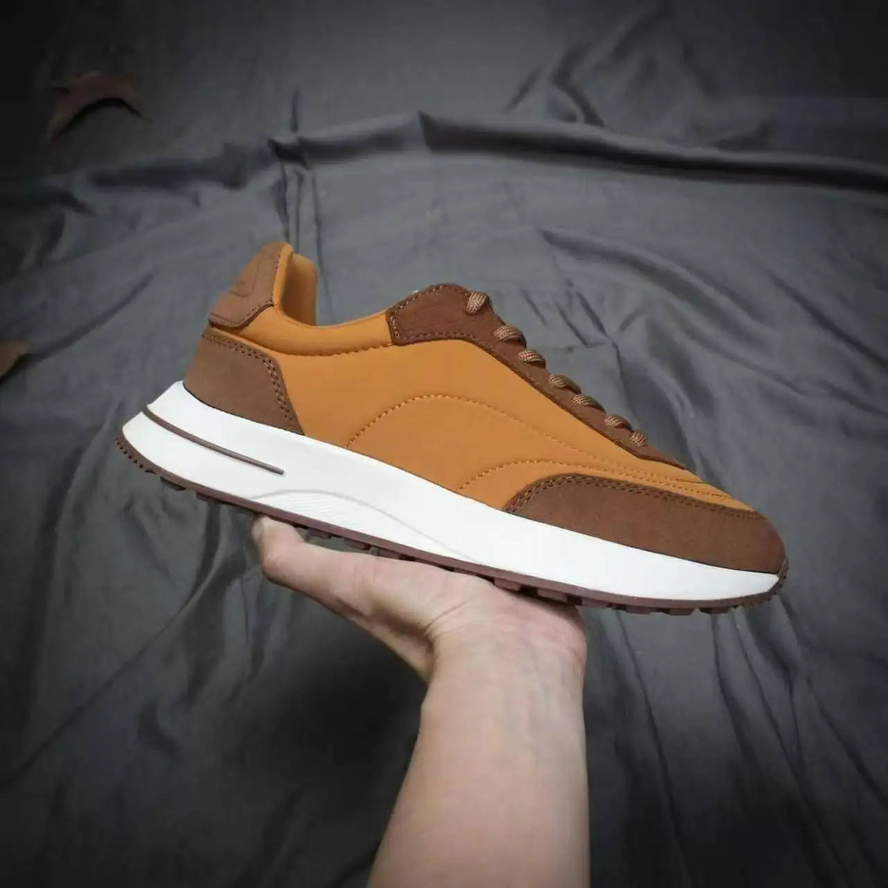 Men's Pure Original B30-8 Sports Shoes Fashionable Casual All-Match Running Shoes Laced Breathable Anti-Slip Sports Leisure Runn