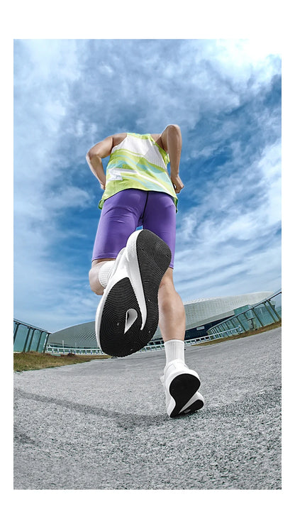 New Running Shoes Carbon Plate Marathon Men Sports Breathable Lightweight Women's Comfortable Athletic Non-slip Sneakers Casual