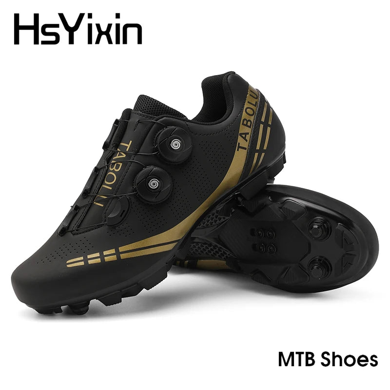 MTB cycling shoes breathable men and women off-road mountain bike cycling shoes self-locking speed mountain bike pedal shoes