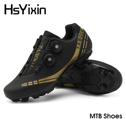 MTB cycling shoes breathable men and women off-road mountain bike cycling shoes self-locking speed mountain bike pedal shoes