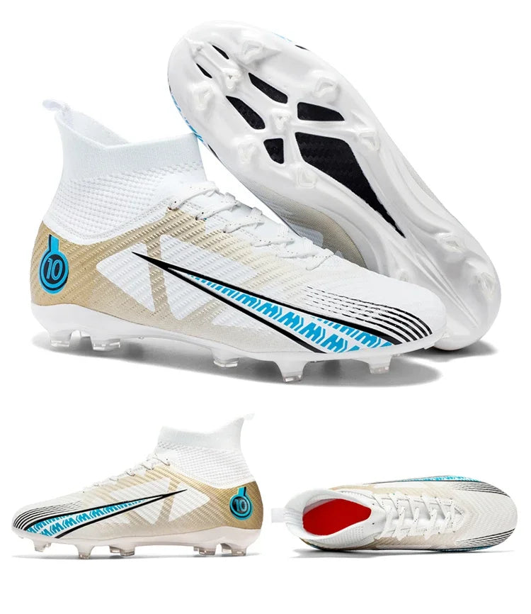 Chaussures de football pour hommes, chaussures de football professionnelles originales, résistantes, respirantes, de haute qualité, antidérapantes
