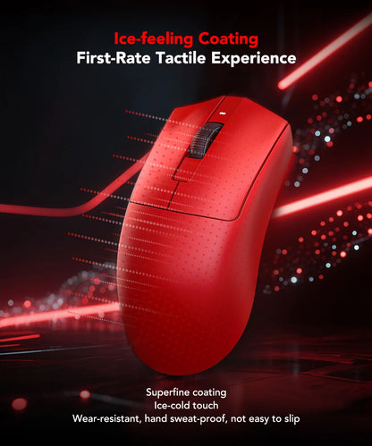 KYSONA Jupiter Series Gaming Mouse  Wired Wireless Mice 8Khz PAW3950 Sensor  Bluetooth 46g Rechargeable Web Driver For PC laptop