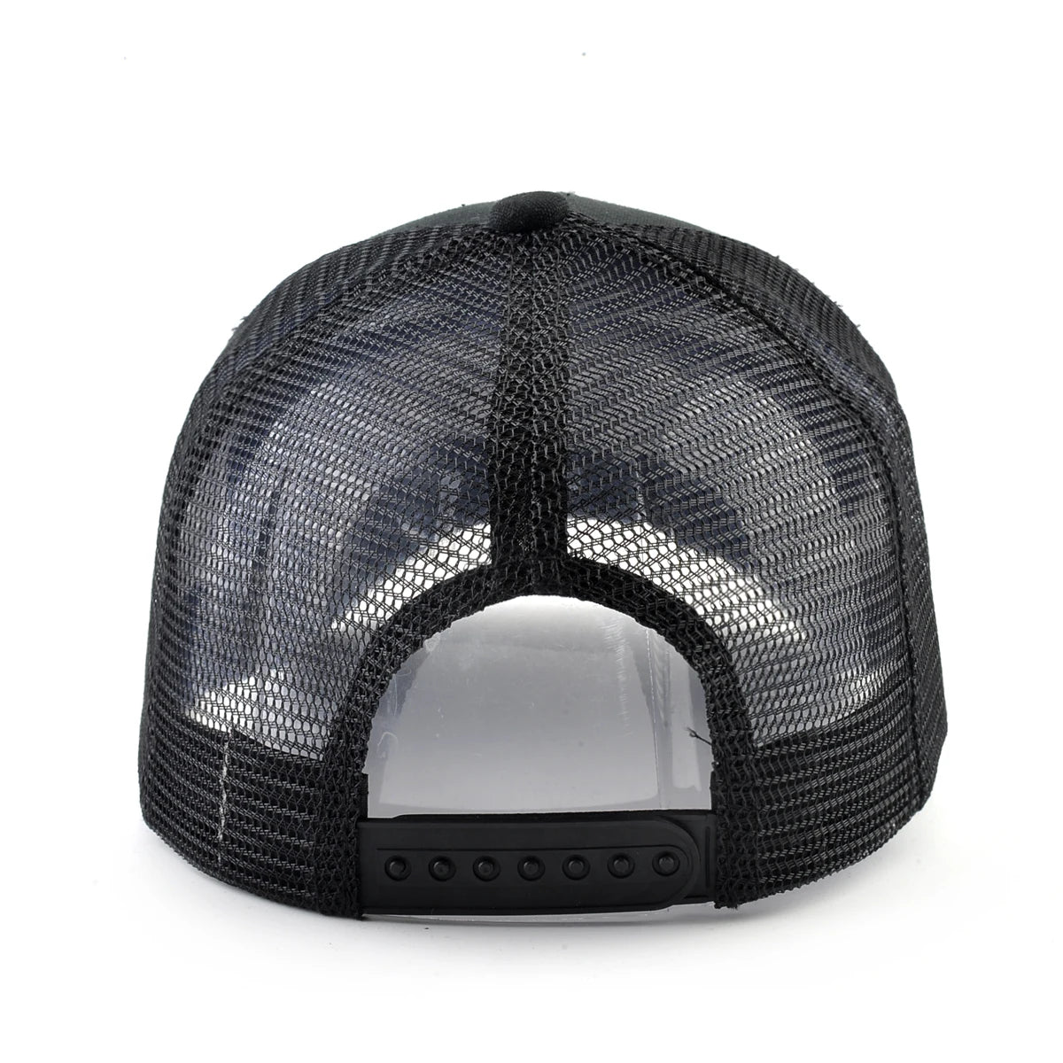 Modische Trucker-Caps mit besticktem Ziegen-Patch, Vier-Jahreszeiten-Snapback-Baseballcap für Herren und Damen, verstellbare Schirmmütze