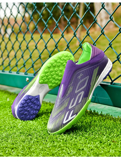 New Men Football Boots Match Grass Cleats High-quality Soccer Shoes Futsal Sneakers Non-Slip Indoor Hot-selling High-top Outdoor