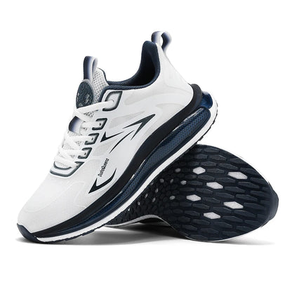 Baskets d'extérieur pour hommes, chaussures de course respirantes et antidérapantes à coussin d'air, de Jogging, de Sport, légères, décontractées