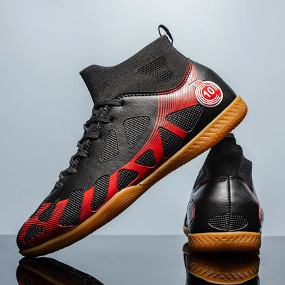 2026 New Professional Indoor Flat Bottomed Football Shoes Teenagers Durable Comfortable Training Shoes Adult Non Slip Soccer Sho