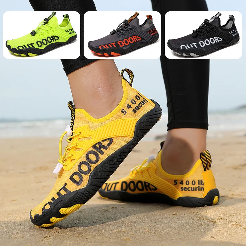 Pánské vodní boty, plážové boty, ponožky do vody, tenisky, dámské rychleschnoucí boty do tělocvičny, na sport, surfování, potápění, plavání, šnorchlování a jógu