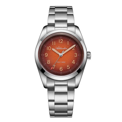 ADDIESDIVE 2026 – Nouvelle montre à quartz de luxe pour homme, étanche à 100 m, verre saphir, très lumineuse, en acier inoxydable, style professionnel