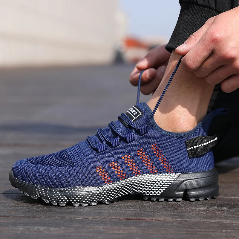 Zapatillas deportivas casual transpirables para hombre, moda verano 2025, calzado de running ligero y suave, tallas de mujer 36-46