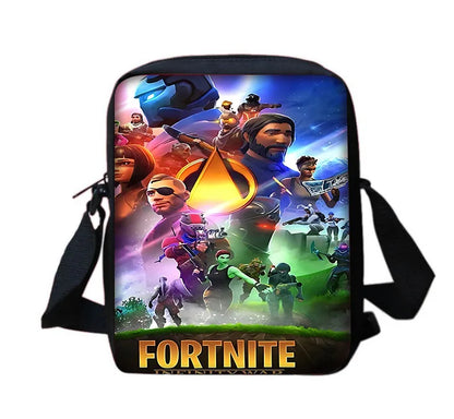 Bolso bandolera estampado Hot Game Boy Girls, diseño infantil F-FortniteS, bolso casual para hombre y mujer, bolso para teléfono y compras